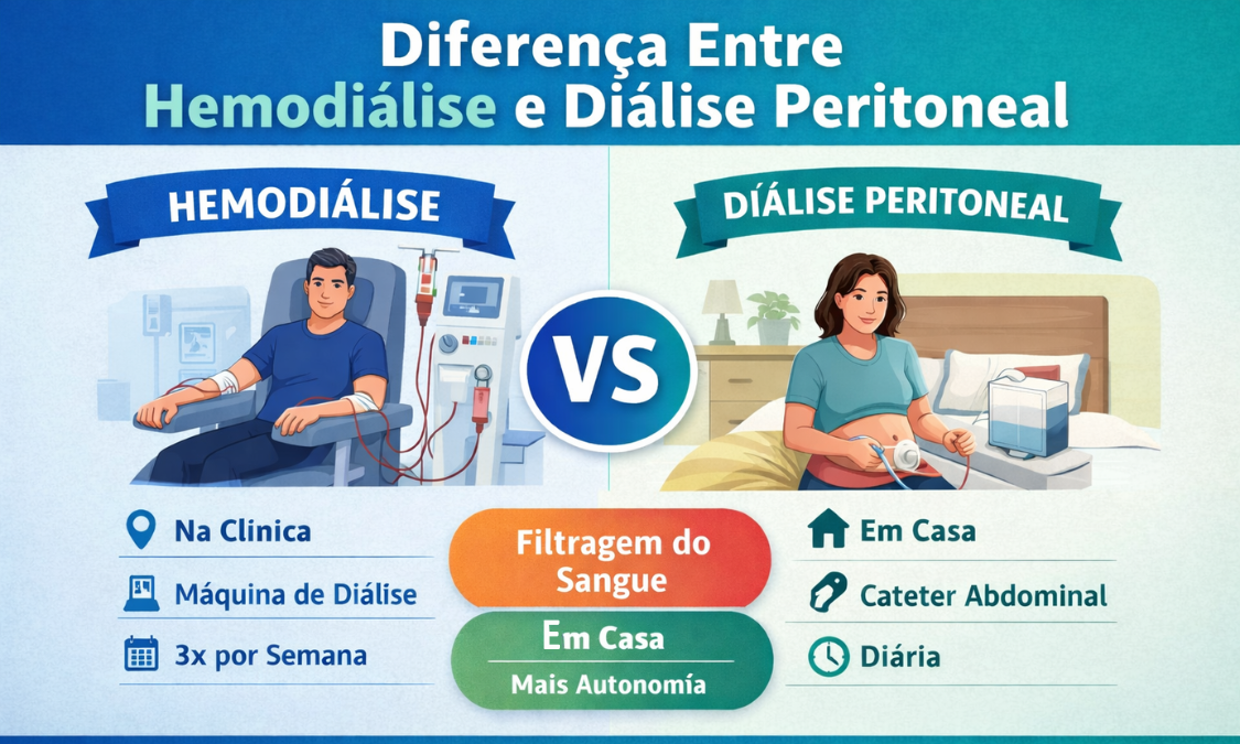 Diferença Entre Hemodiálise e Diálise Peritoneal: Entenda Qual é a Melhor Opção